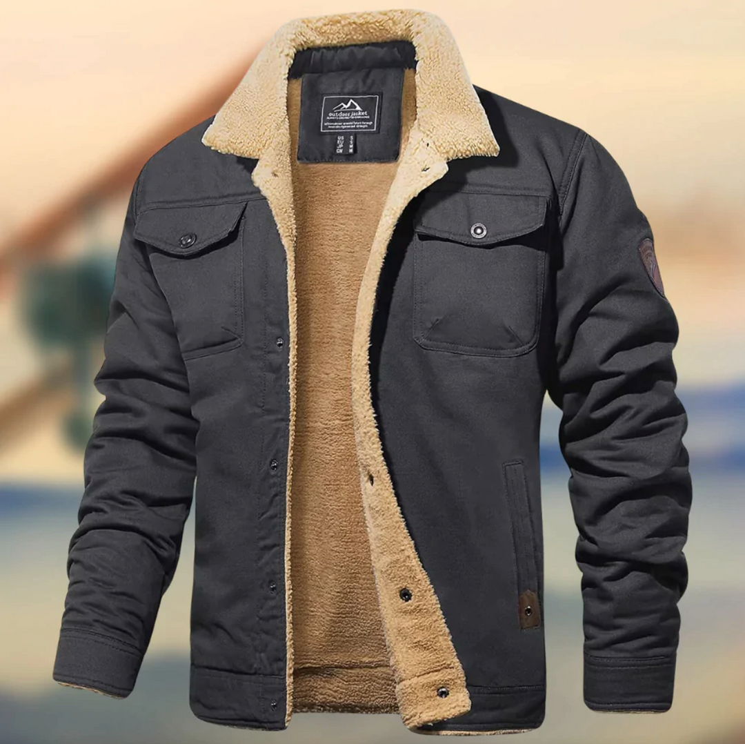 The Elegant and Cozy Warm Jacket - Stylish Comfort for Cold Weather